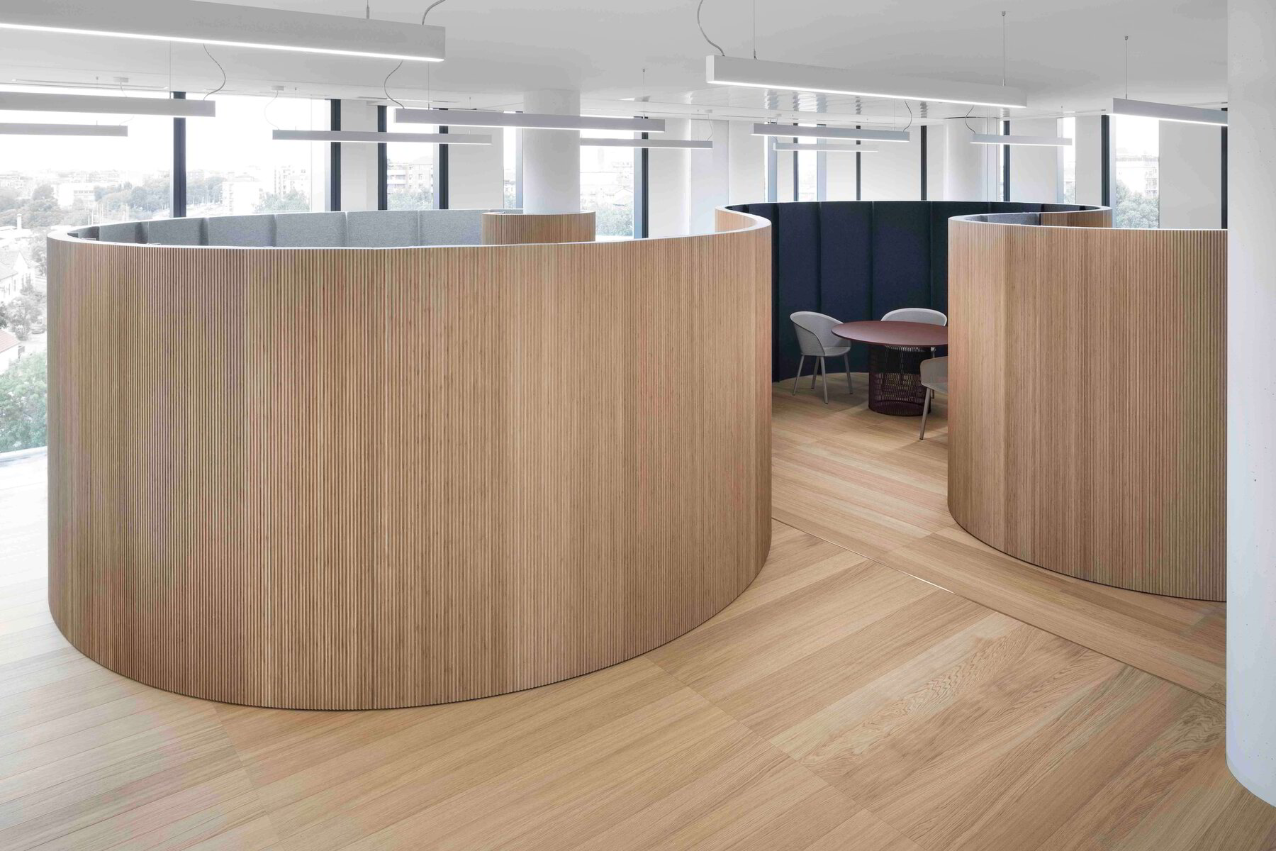 NTT Data Headquarter, Milan, Italy, De Amicis Architetti<br />Image copyright:©Alberto Strada NTT Data Headquarter, Milan, Italy, De Amicis Architetti<br />Image copyright:©Alberto Strada