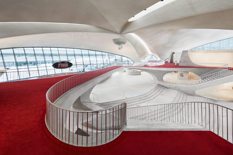 TWA Hotel, Queens, NY <br /> Courtesy of Stonehill Taylor TWA Hotel, Queens, NY <br /> Courtesy of Stonehill Taylor