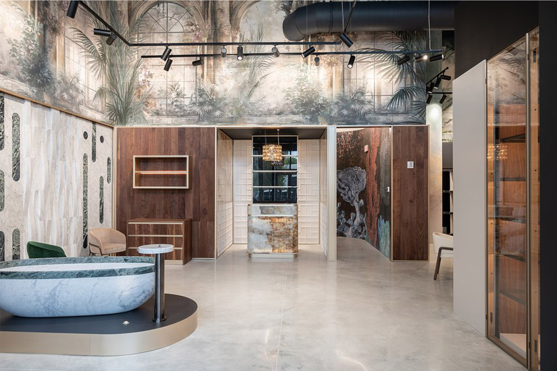 The Miami 2.0 showroom concept in Lacasacontinua by ovre.design